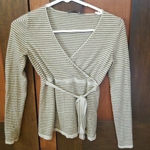 The Limited Tie Sweater Top